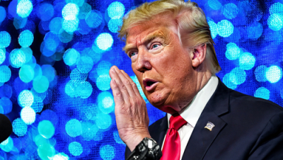 Дональда Трампа уронили при эвакуации